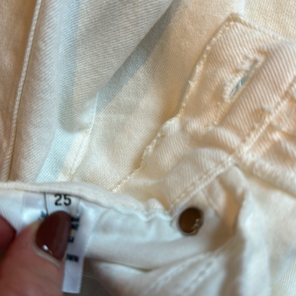 Hudson Jeans Zoeey Pintuck Straight Leg cropped white - Picture 2 of 12